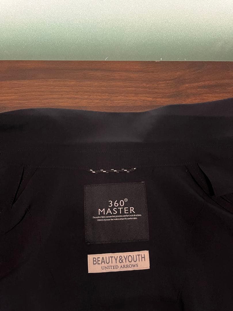 360°MASTER リラックス 2ボタン ジャケット XL ブラック黒