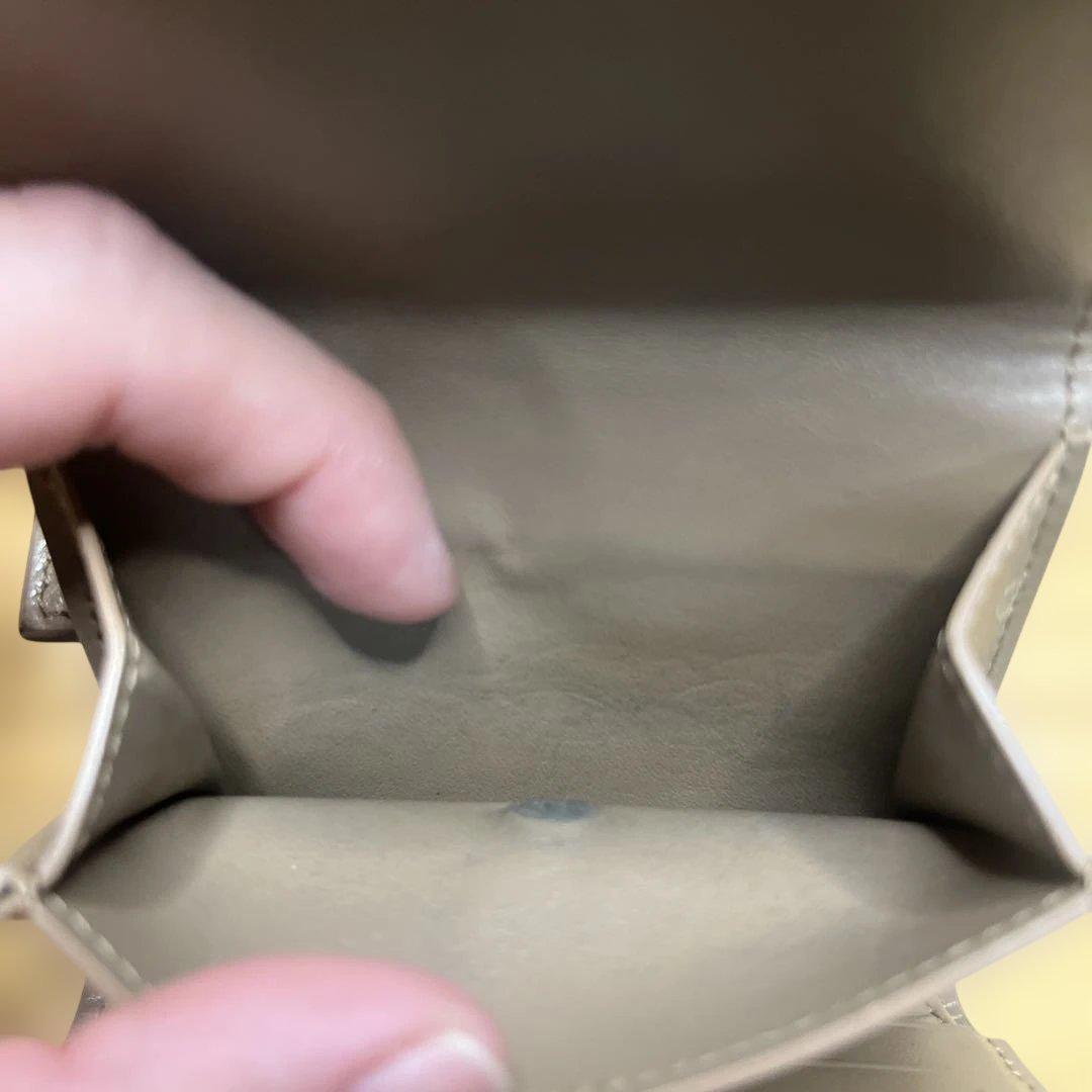 な*様 CELINE 財布 三つ折り キャメル 袋 トリフォールド ウォレット