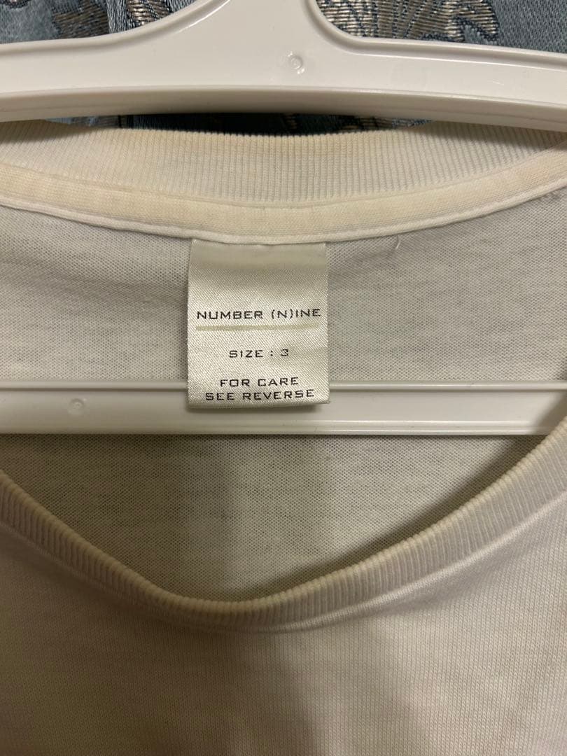 NUMBER (N)INE スカルプリント Tシャツ サイズ3