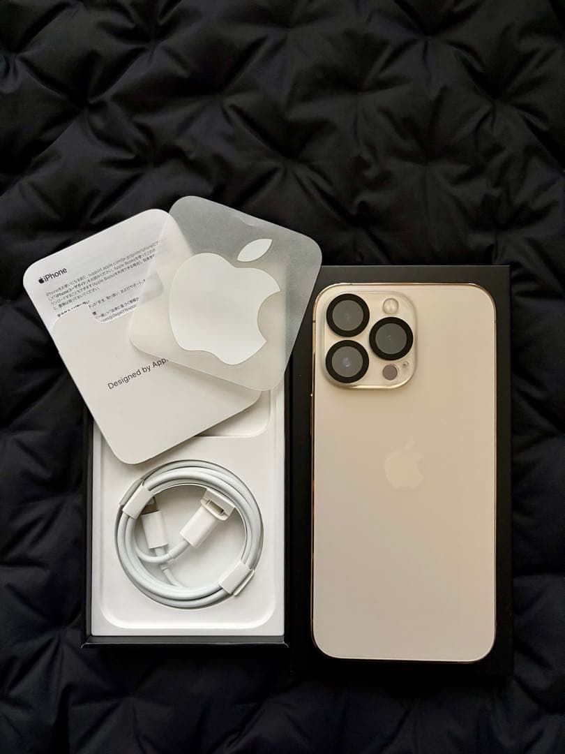 Apple iPhone 13 Pro ゴールド 本体　充電器等セット売り