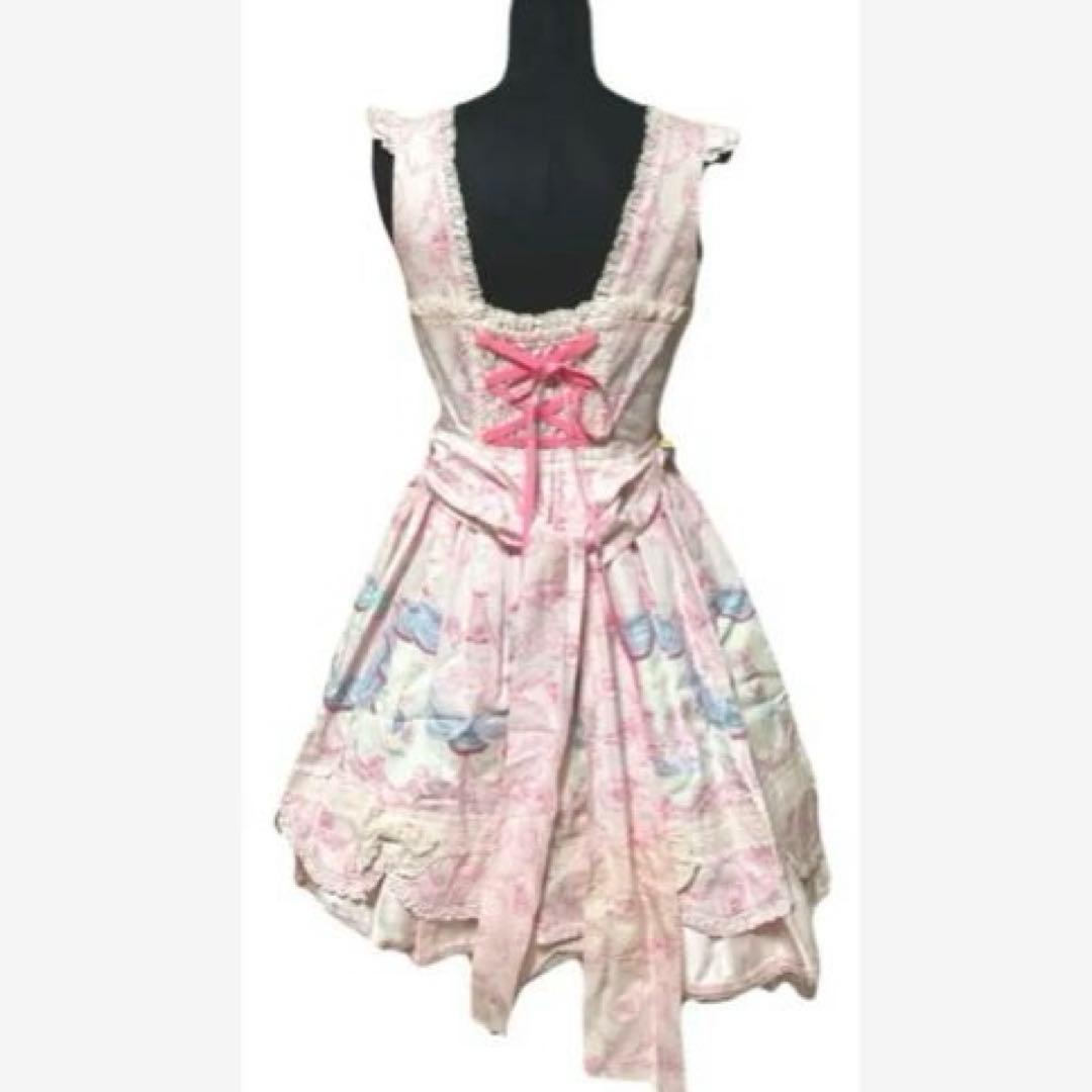 【4点セット】平成期BABY,tssb♡ベイビー♡サーカス柄チュチュピンク レア