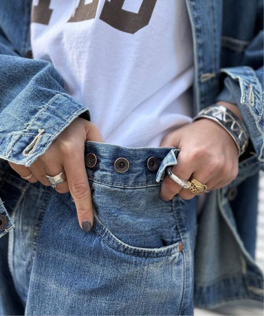 パンツ chimala for luxe ADJASTABLE WIDE TAPERED