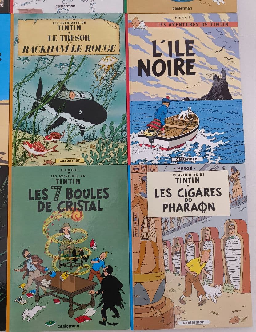 新品　タンタンの冒険　絵本　洋書　10冊　This is paris 1冊
