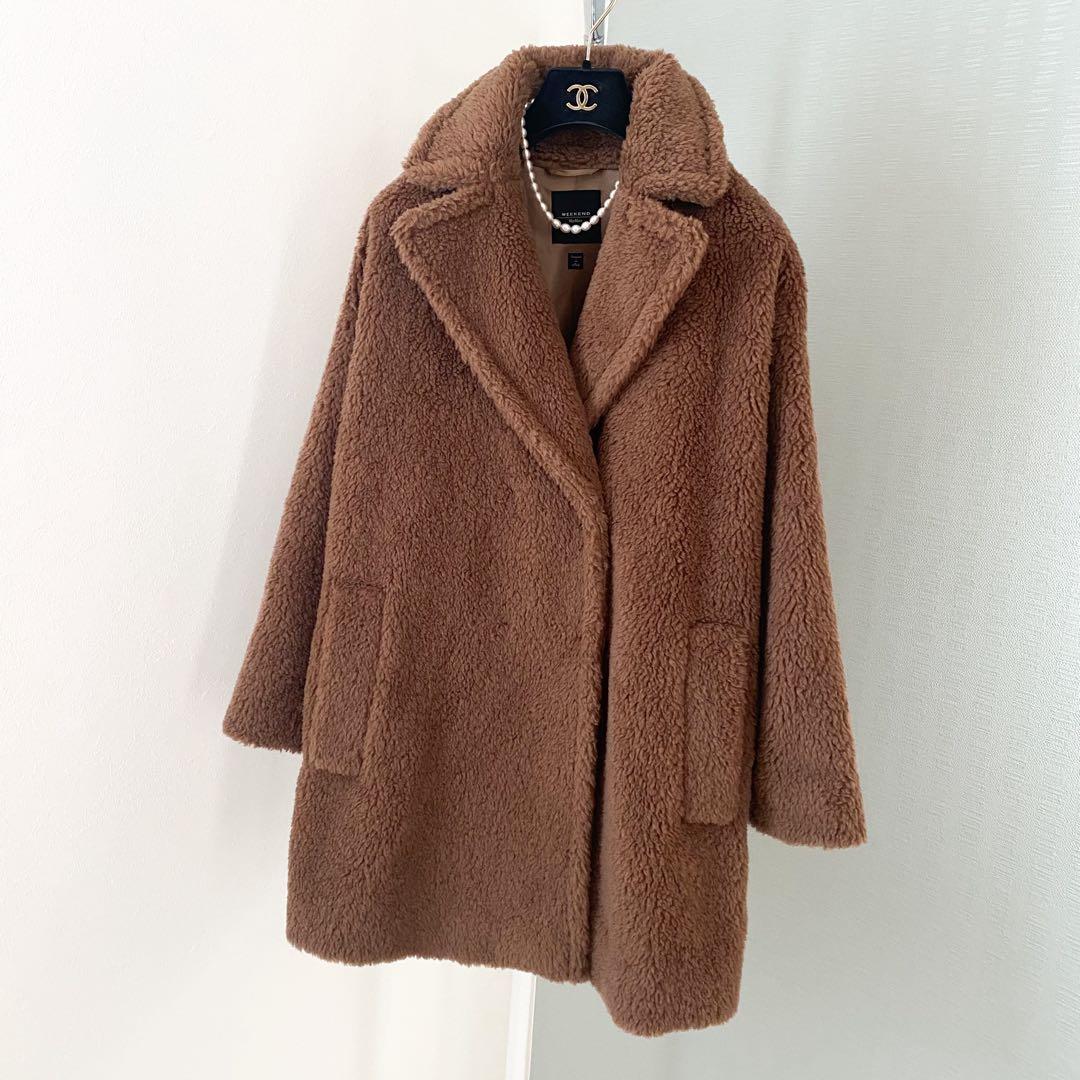 ★新品同様★マックスマーラWeekend MaxMara テディコート★