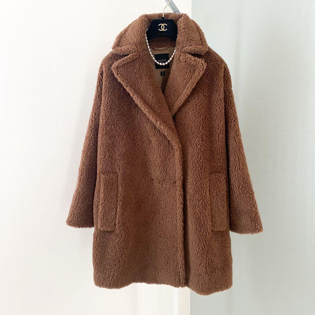★新品同様★マックスマーラWeekend MaxMara テディコート★