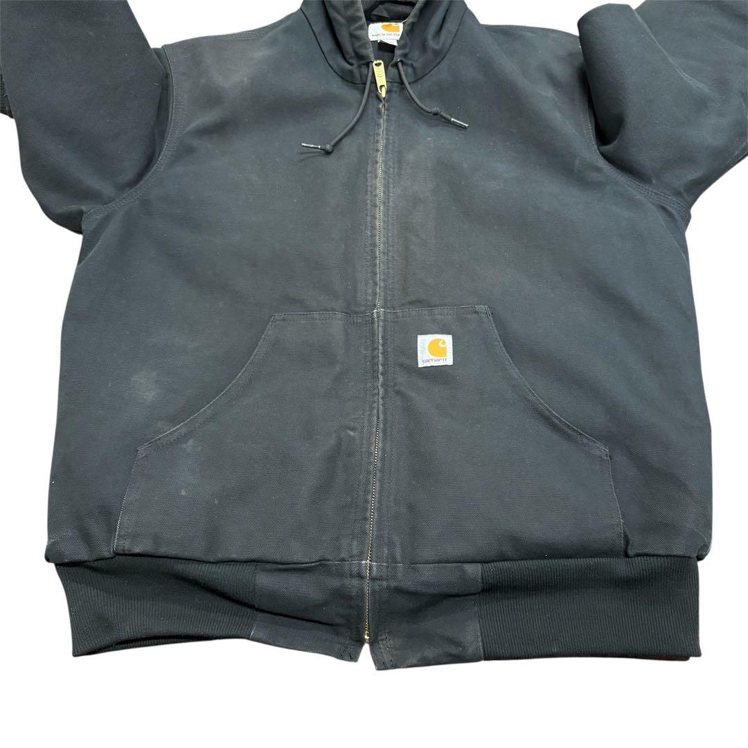 USA製 carhartt 【M】アクティブジャケット ブラック
