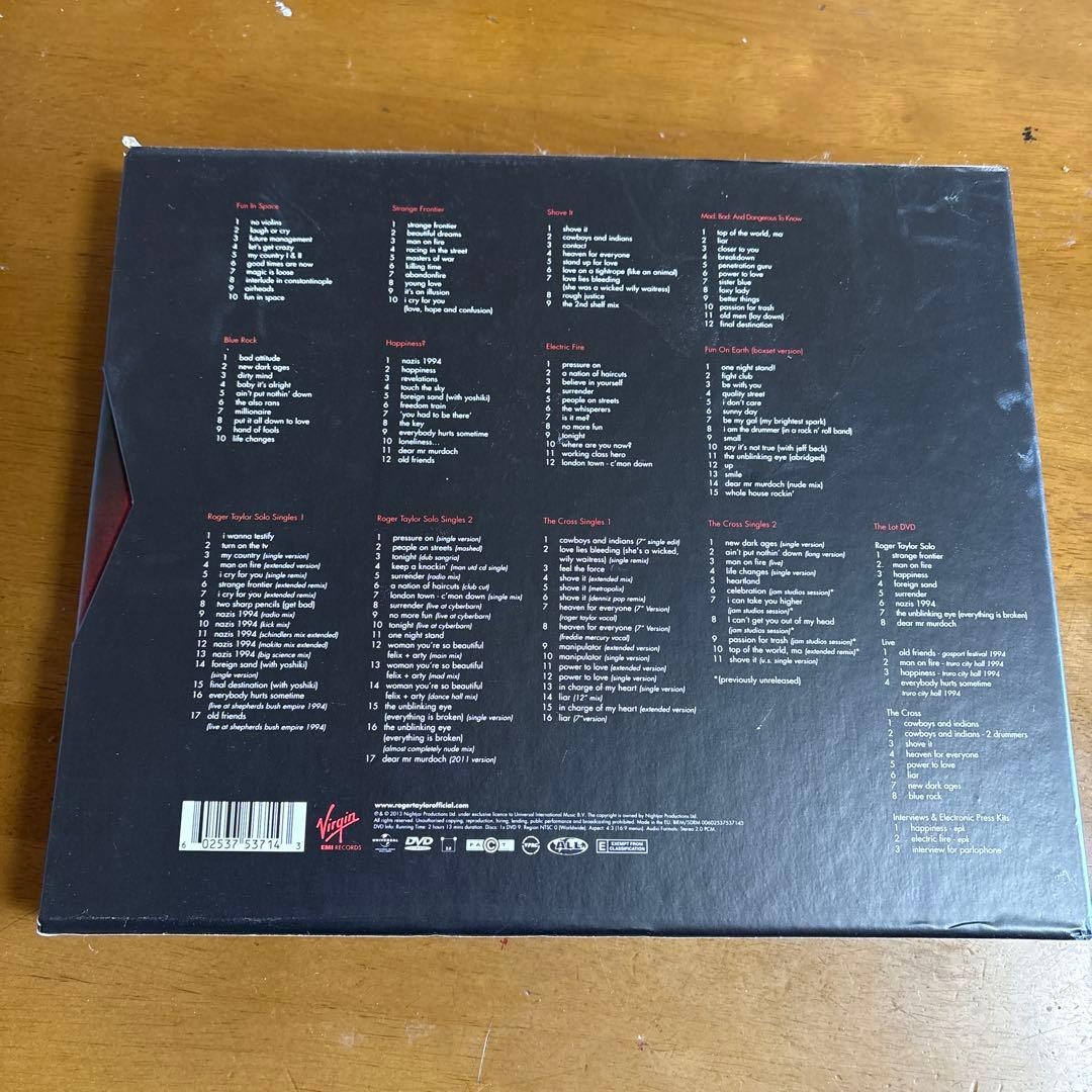 Roger Taylor The Lot 12CD+DVD 初回限定盤QUEEN