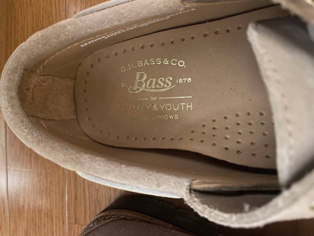 G.H.BASS beauty &youth 別注モックシューズ