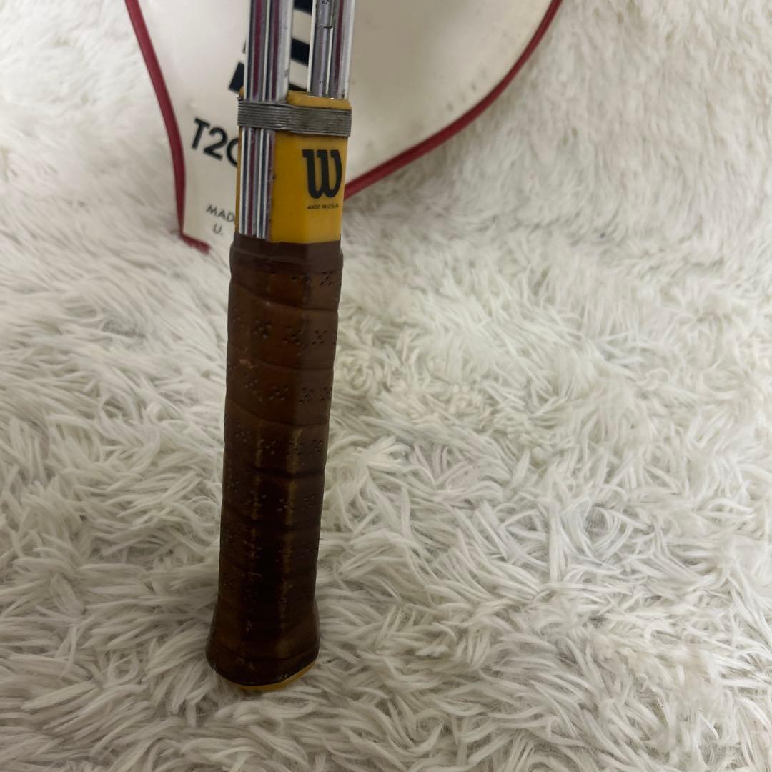 【希少美品】Wilson T2000硬式用テニスラケット カバー付き　usa製