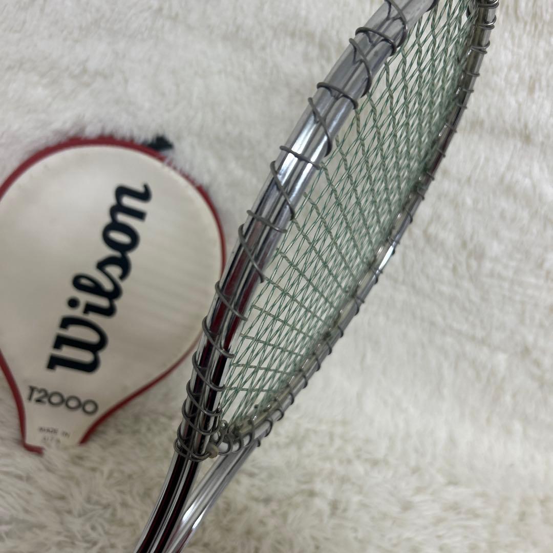 【希少美品】Wilson T2000硬式用テニスラケット カバー付き　usa製