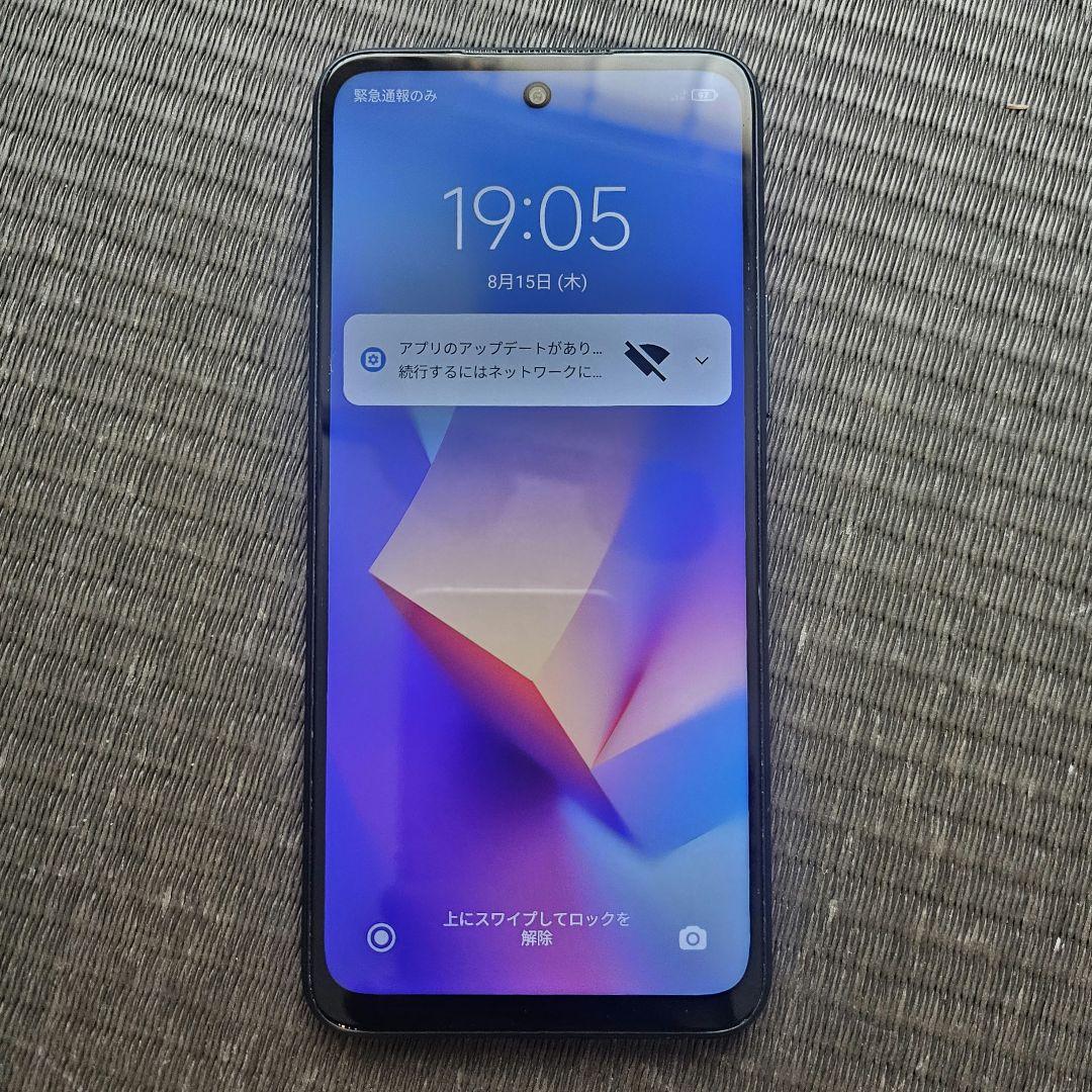 Redmi Note 10 JE グラファイトグレー