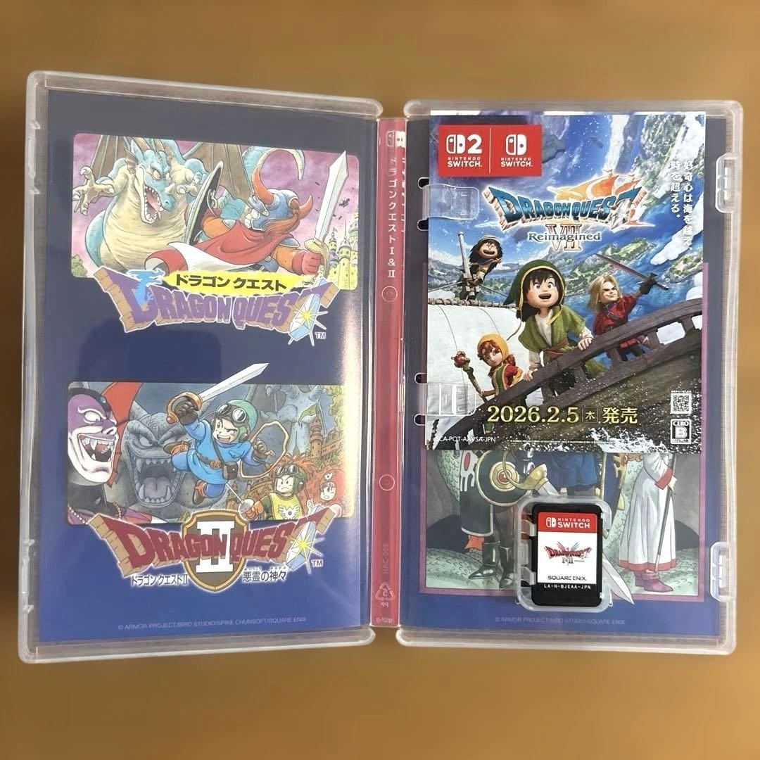 Switch版 ドラゴンクエストⅠ・Ⅱ & Ⅲ ゲーム&攻略本セット