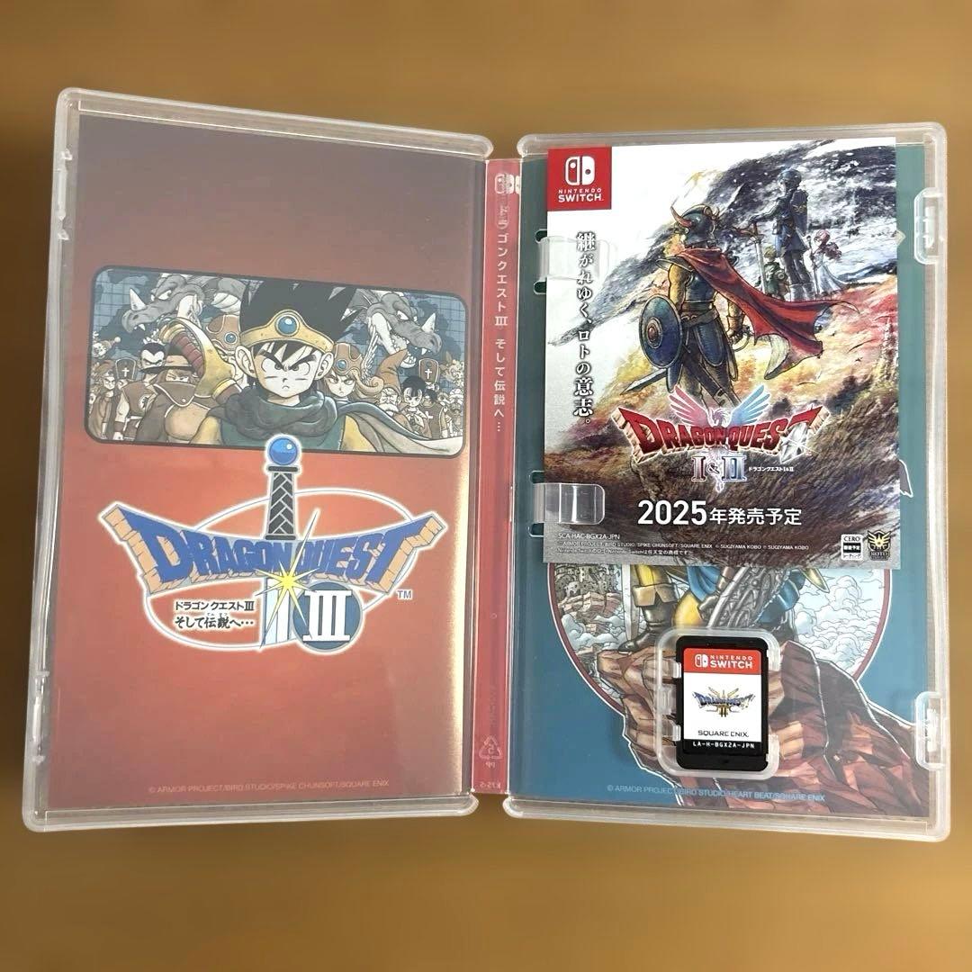 Switch版 ドラゴンクエストⅠ・Ⅱ & Ⅲ ゲーム&攻略本セット