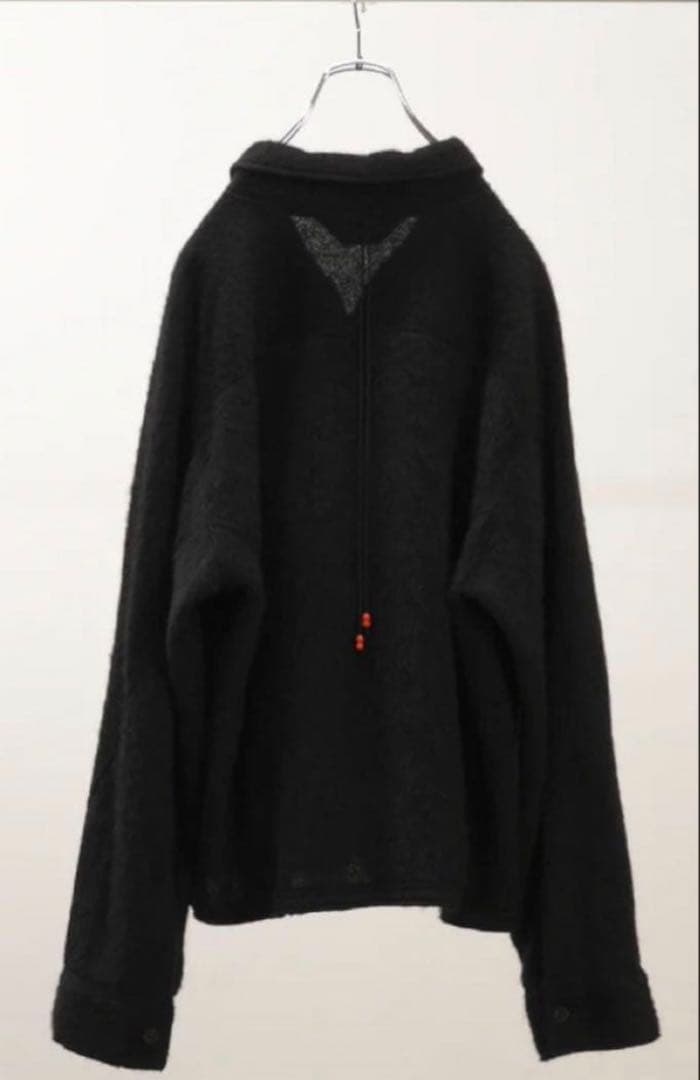 アンセルムANCELLM 25AW SHAGGY ZIP UP SHI