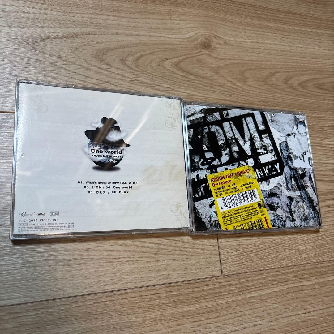 knock out monkey One world 0→Future CD