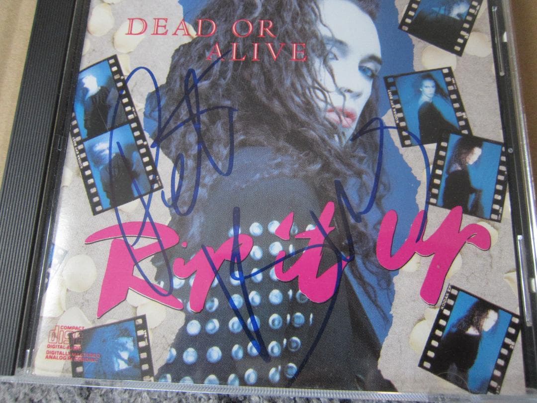 ピート バーンズ 直筆サイン入り CD 美品 dead or alive
