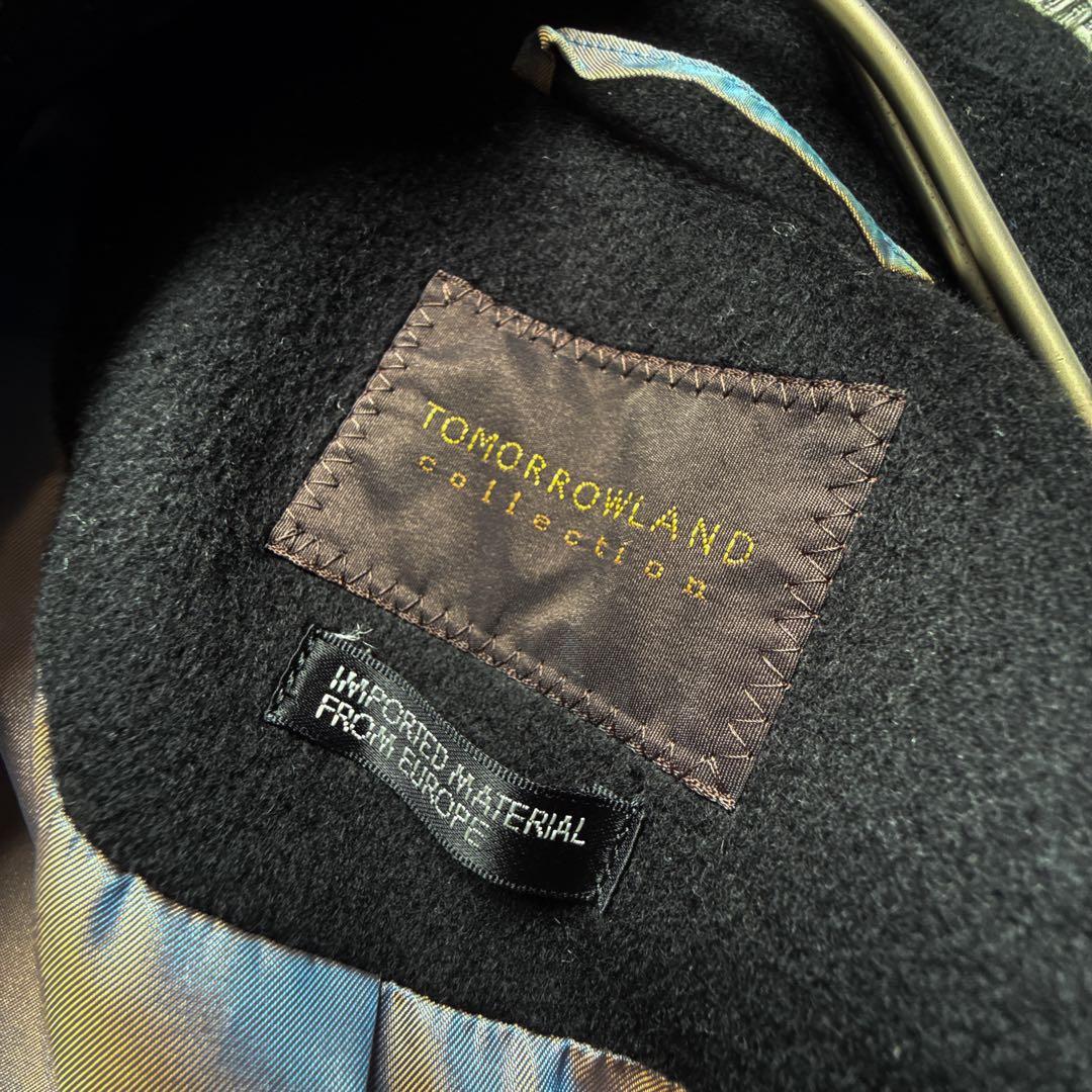美品 TOMORROWLAND カシミヤ100% ダブルブレスト ロングコート
