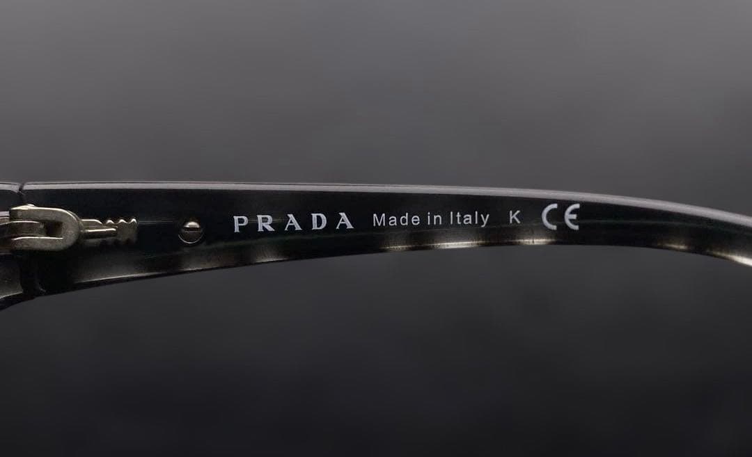 PRADA（プラダ）サングラス　グレー　べっこう柄　黒　SPR14G