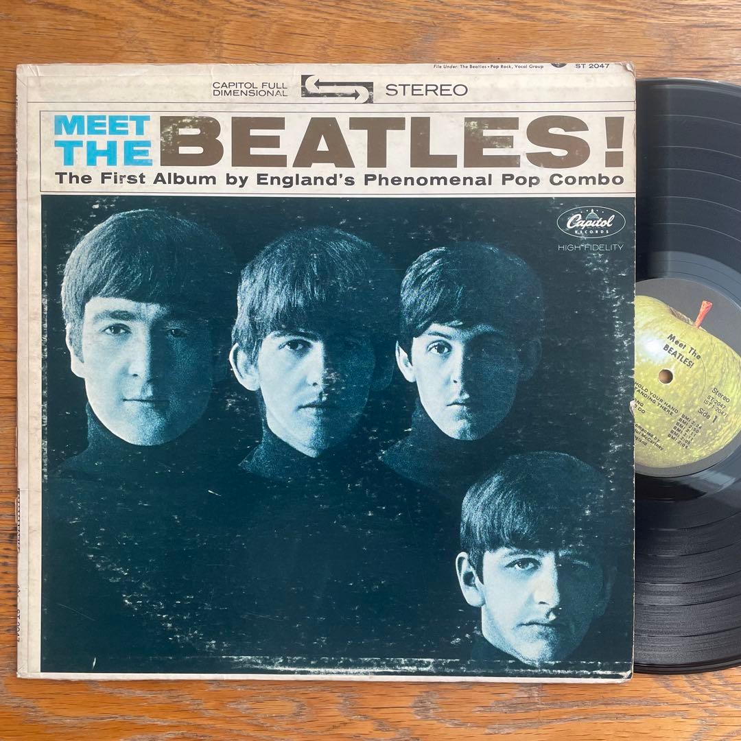 米盤３点 BEATLES レコード LP ビートルズ アナログ盤 ジョンレノン