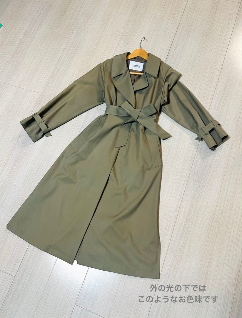 極美品Mackintosh Philosophy トレンチコート　サイズ38