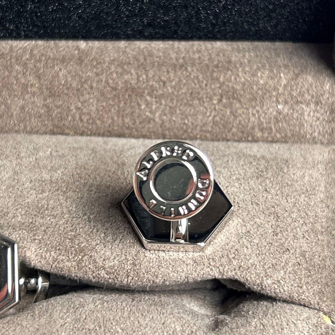 【未使用】 Alfred Dunhill ミラー カフス シルバー925