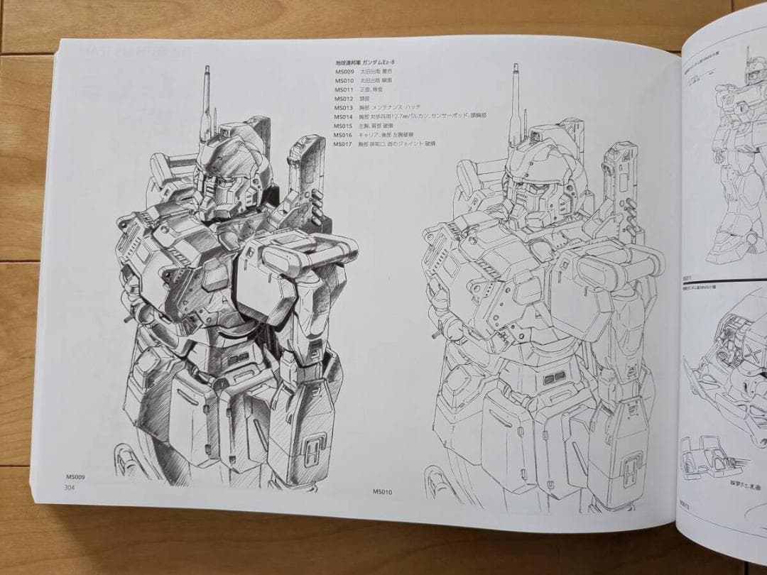 山根公利モノGRAPH 隼 サンライズ編機動戦士ガンダム初版第1刷チラシ２枚