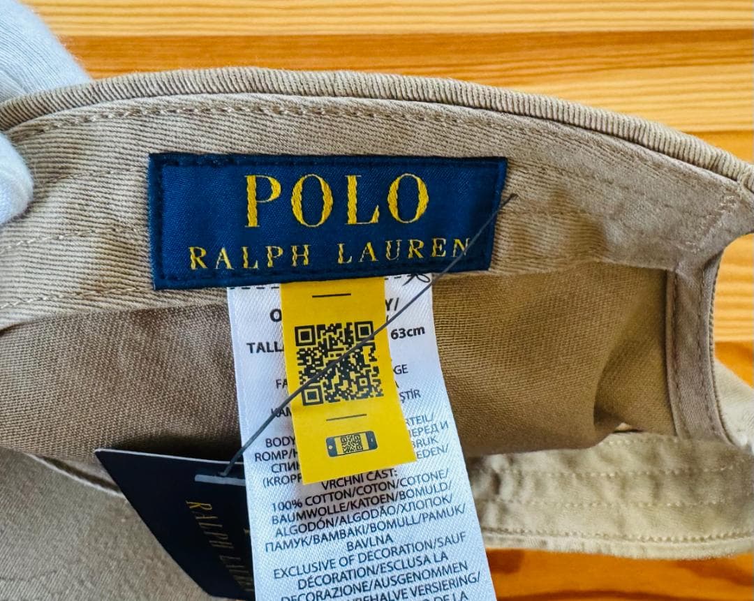 M*X様 POLO RALPH LAUREN キャップ 2025年7月購入 正規