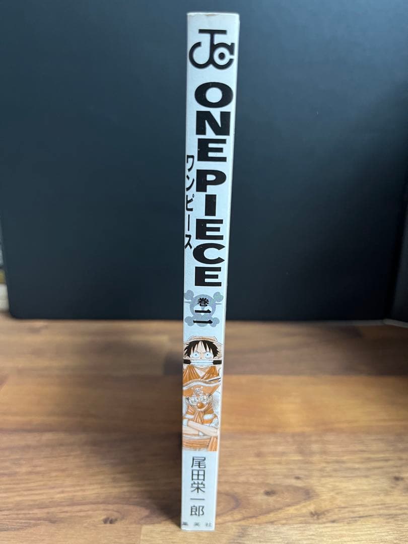漫画　ONEPIECE（ワンピース）　２巻　初版　コミックニュース付き