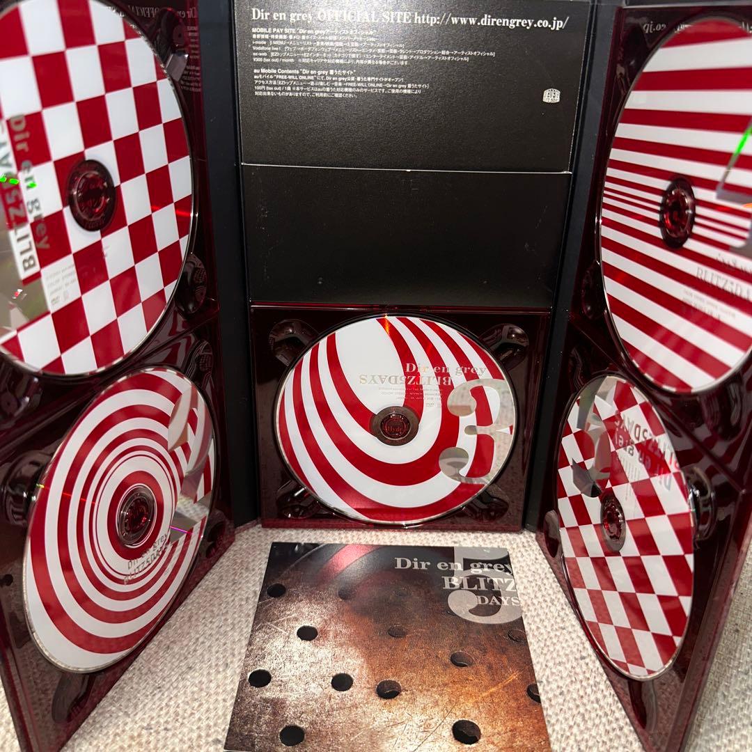 DIR EN GREY ／ BLITZ 5DAYS DVD-BOX （5枚組）