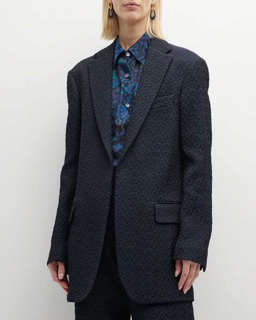 3/15まで出品Dries Van Noten 22AW ジャカードジャケット