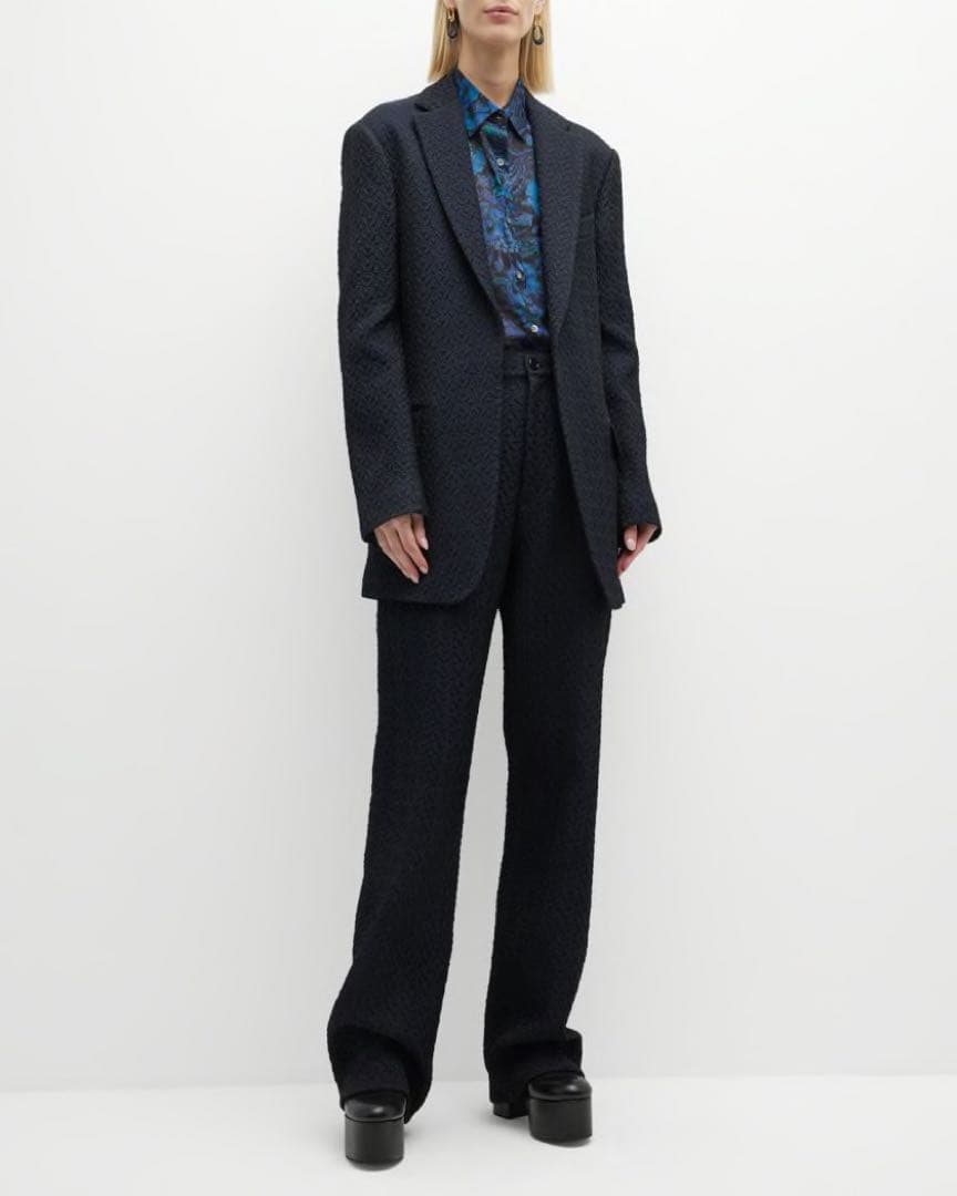 3/15まで出品Dries Van Noten 22AW ジャカードジャケット