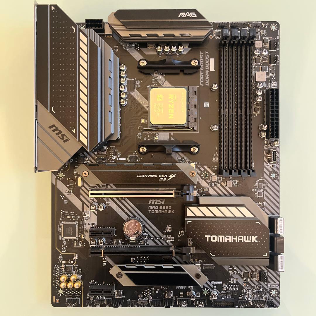 AMD Ryzen9 5900X B550マザーボード