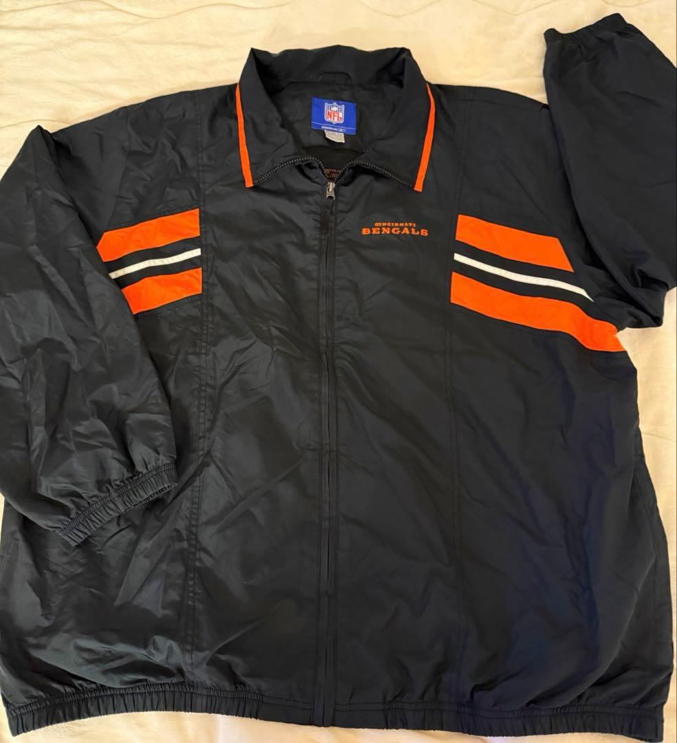 Reebok リーボック NFL ベンガルズ ジャケット　2XL 大きいサイズ