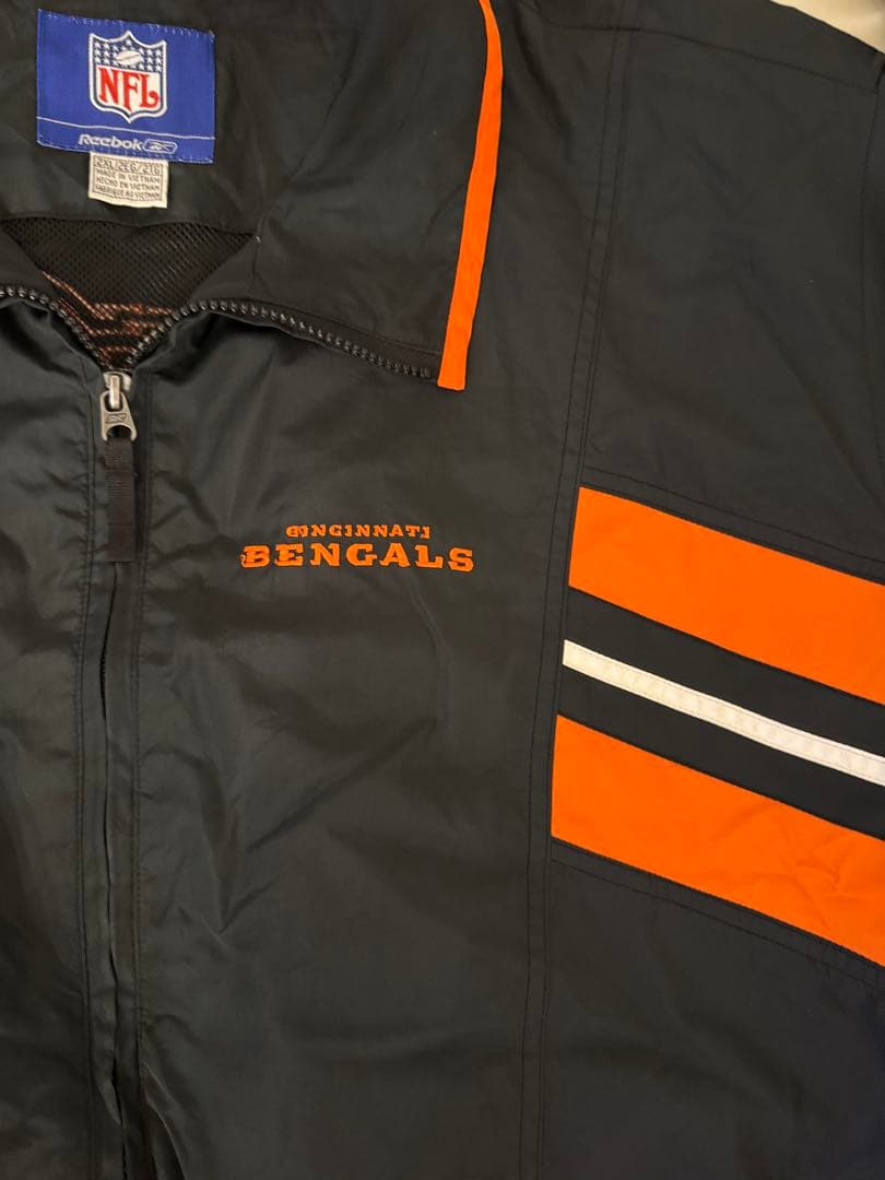 Reebok リーボック NFL ベンガルズ ジャケット　2XL 大きいサイズ