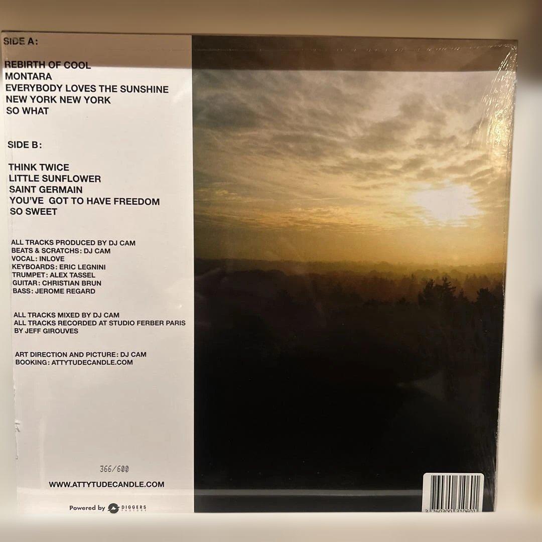未開封　DJ CAM QUARTET THE ESSENTIAL LP