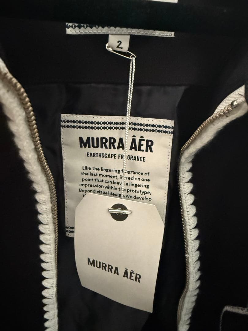 MURRA AER ハロゲンニードルワークブルゾン