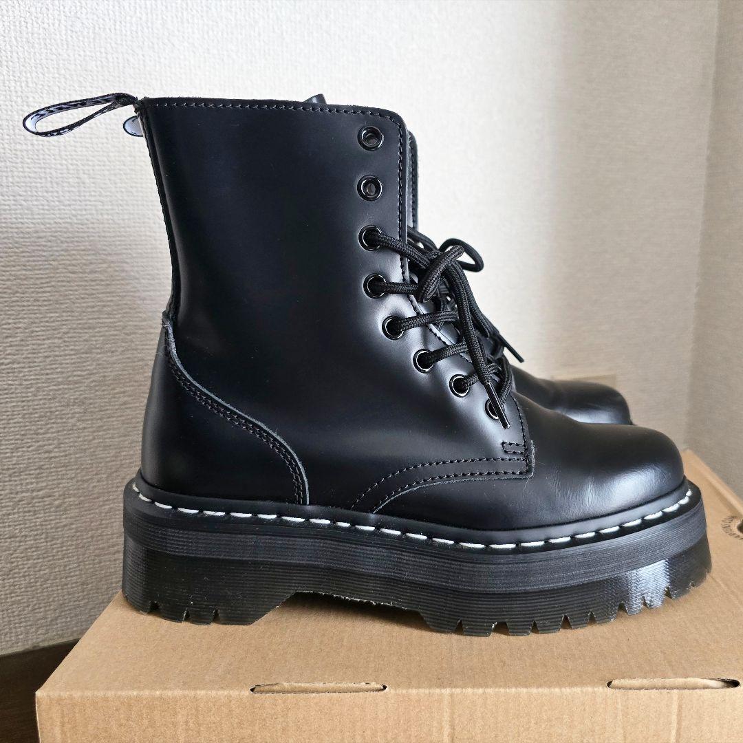 Dr.Martens JADON ホワイトステッチ 8ホールブーツ UK5