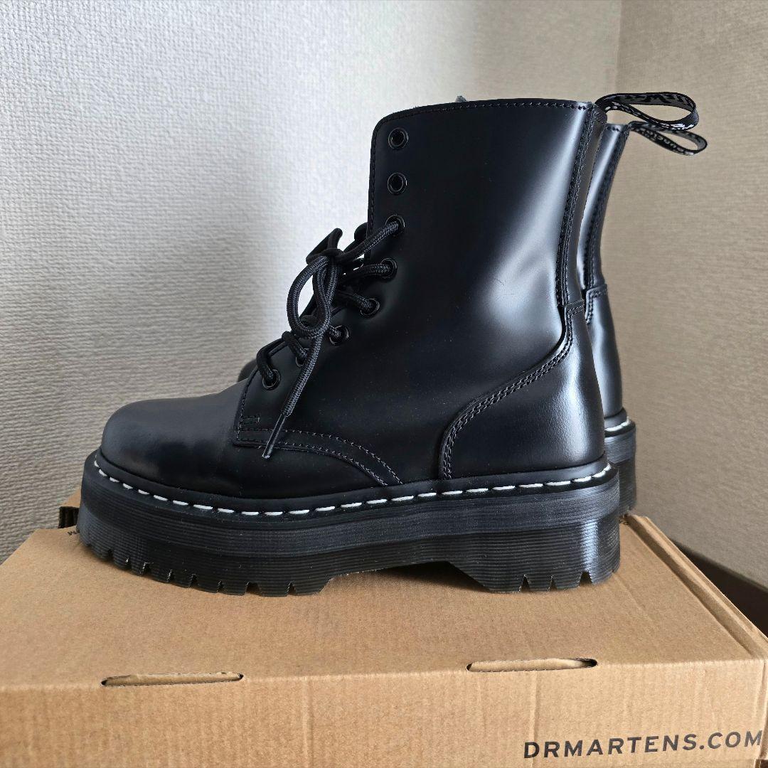 Dr.Martens JADON ホワイトステッチ 8ホールブーツ UK5