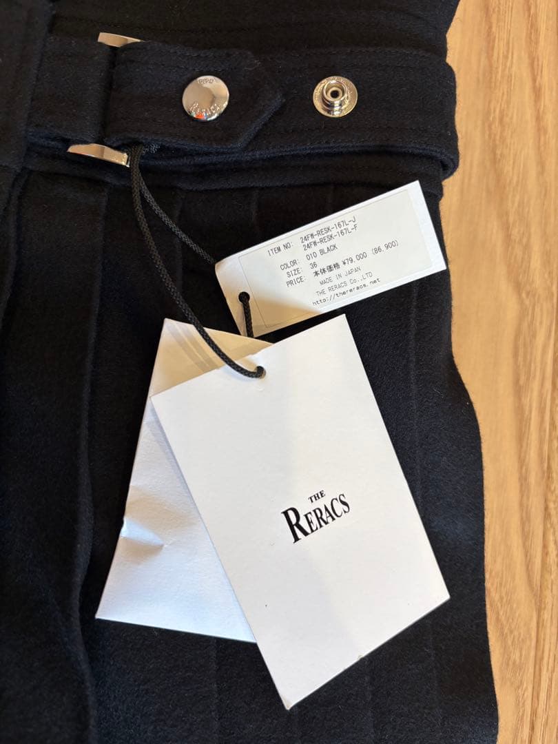 【未使用新品タグ付き】THE RERACS ザ・リラクス　プリーツスカート