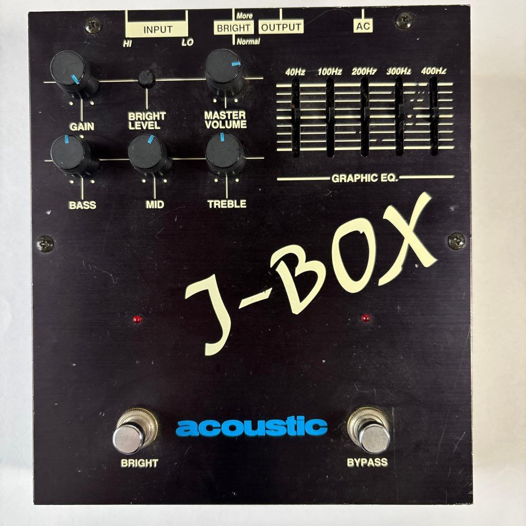 acoustic J-BOX ベース用プリアンプ