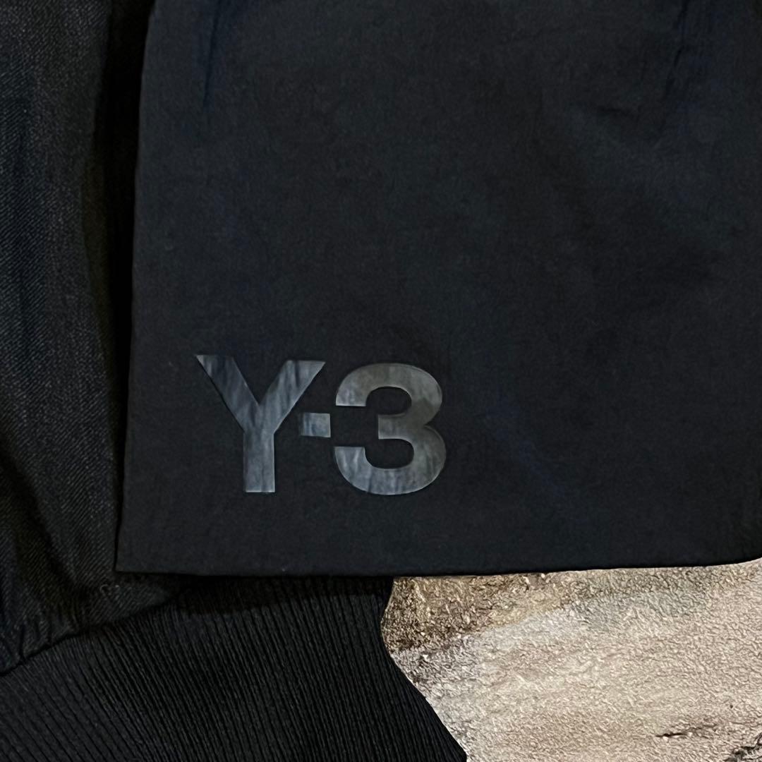【新品同様】19ss Y-3 パネルレイヤードテックボンバージャケット黒Sヨウジ
