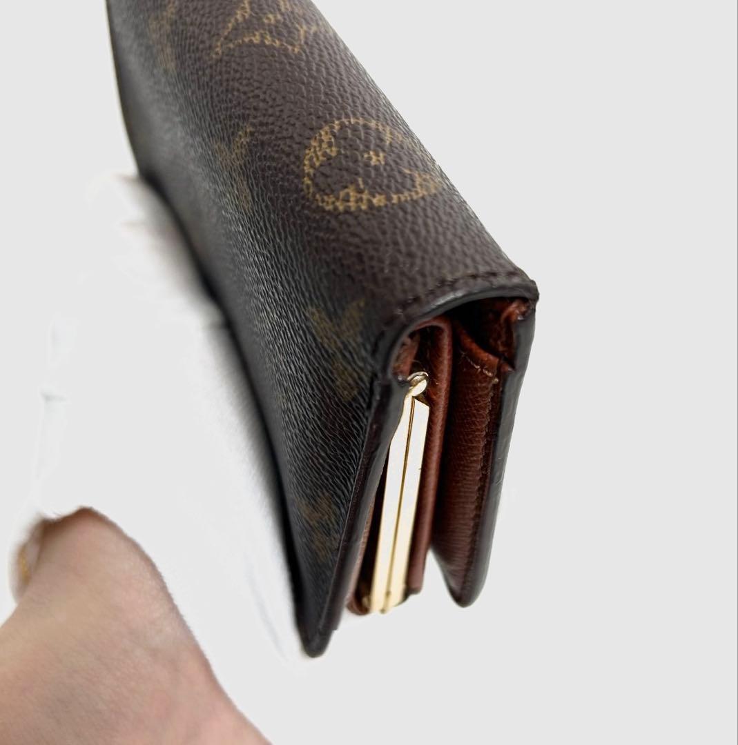 ✅【美品】メンテ済み　ルイヴィトン　モノグラム　ヴィエノワ　二つ折り財布　がま口