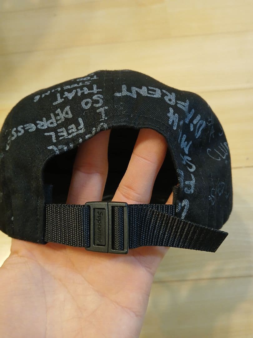 帽子 Supreme Gonz Poems Camp Cap \"Black\"