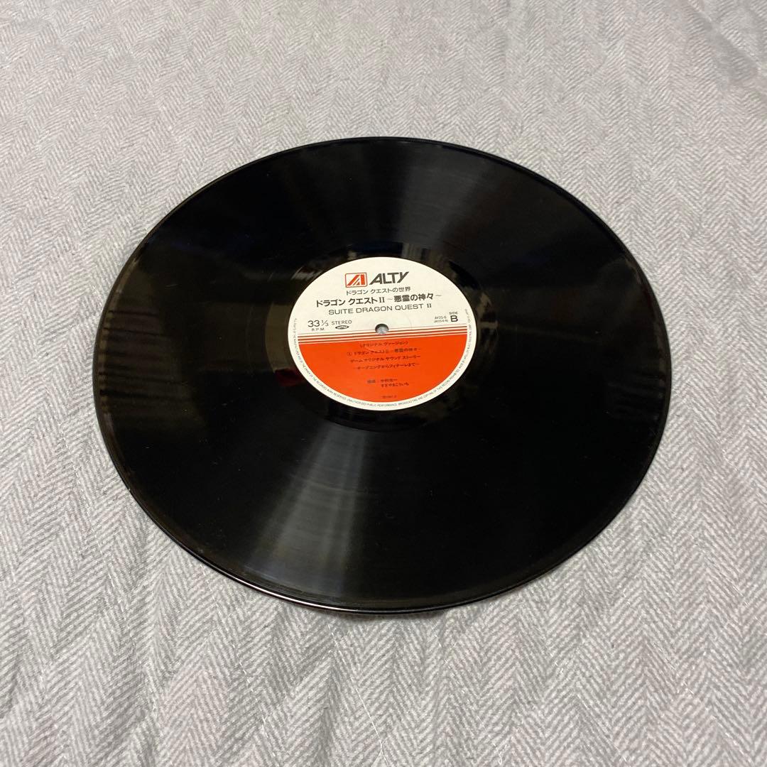 ドラゴンクエストⅡ 悪霊の神々　レコード　美品　楽譜付き