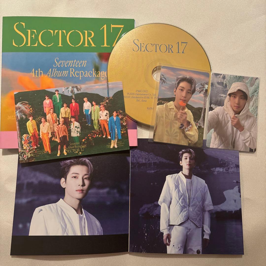 ウォヌ sector 17 アルバム トレカコンプ済み weverse特典付き