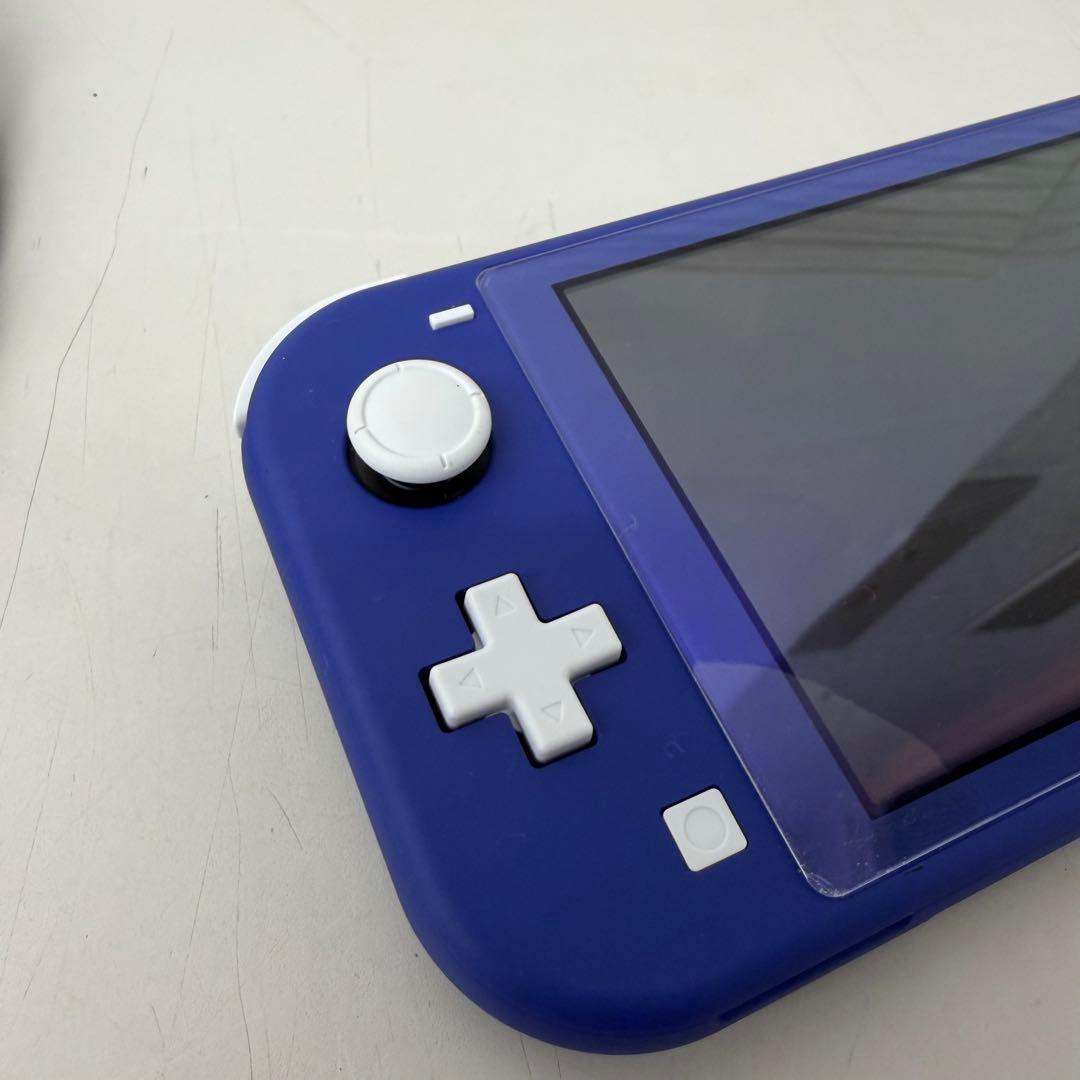 Nintendo Switch Lite ブルー 充電器付き　初期化済み