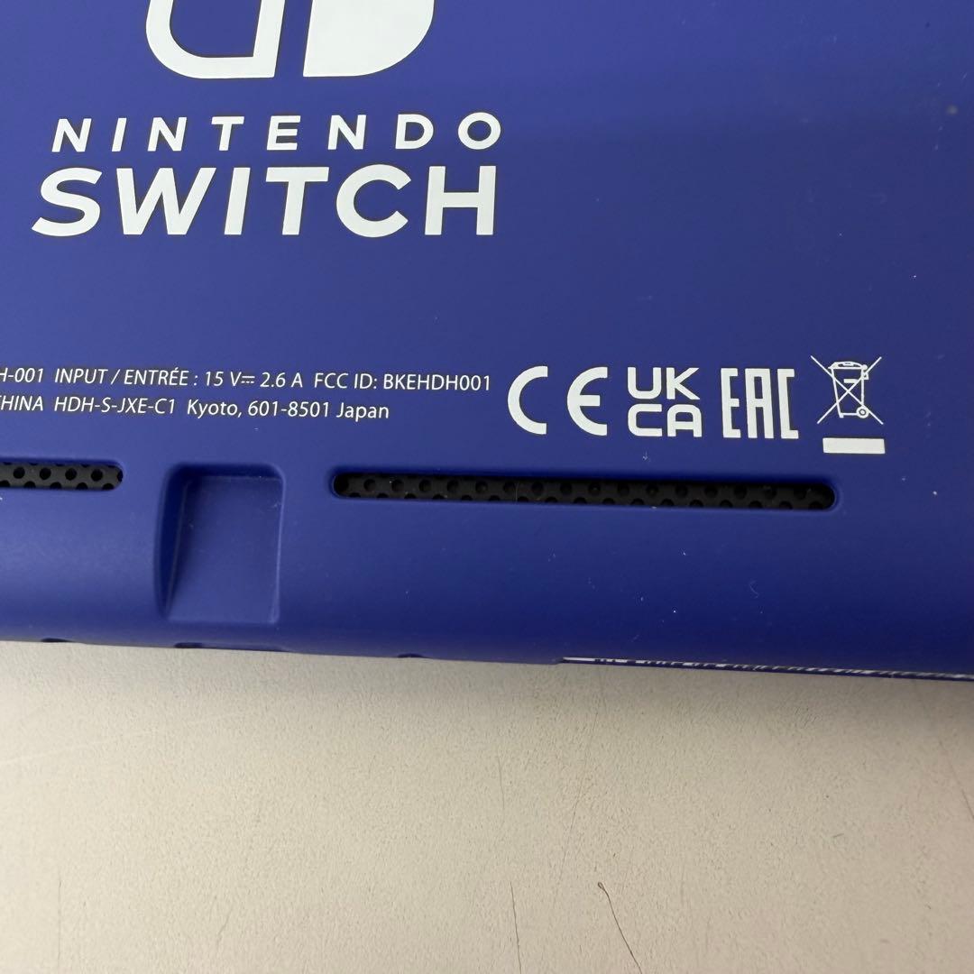 Nintendo Switch Lite ブルー 充電器付き　初期化済み