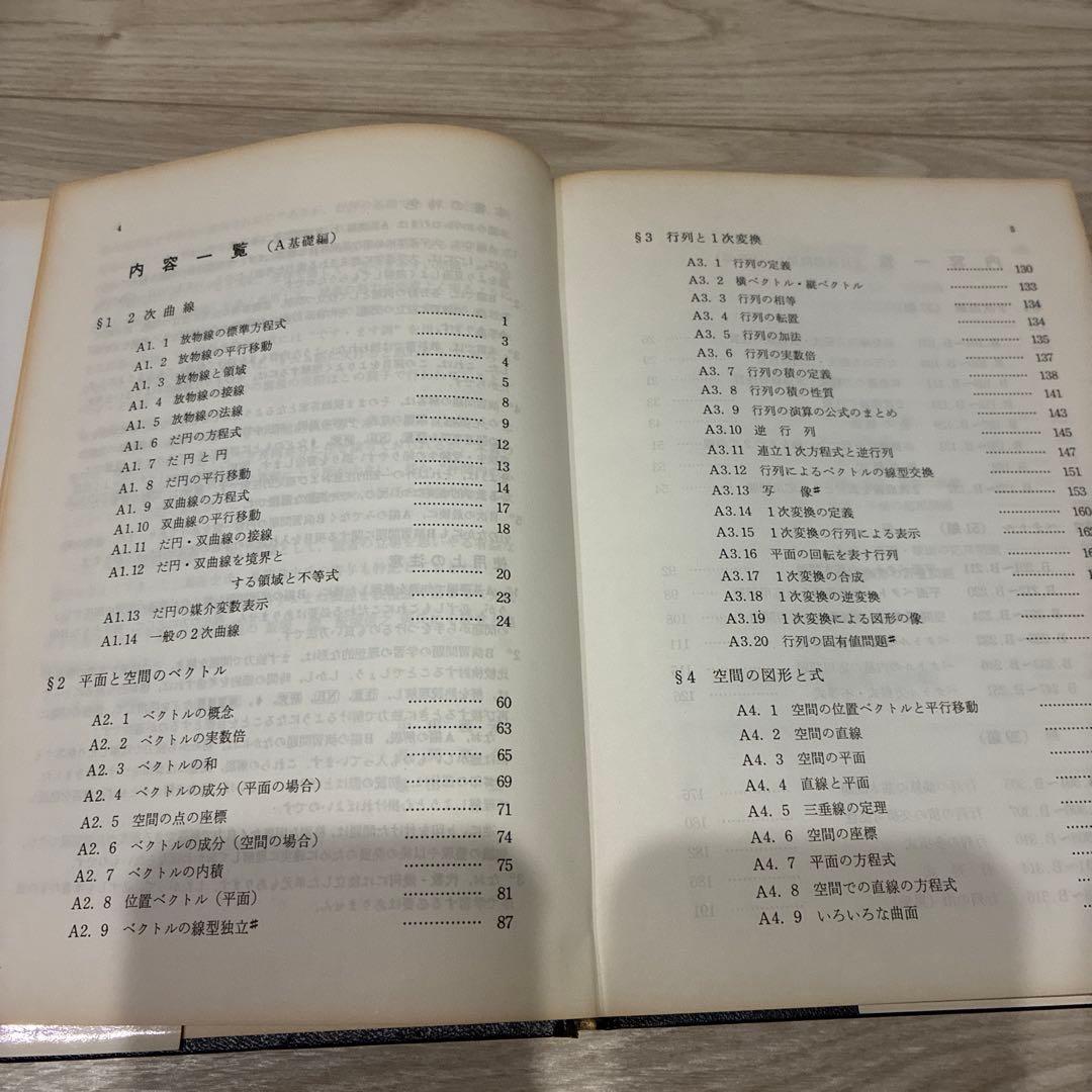 大学への代数・幾何