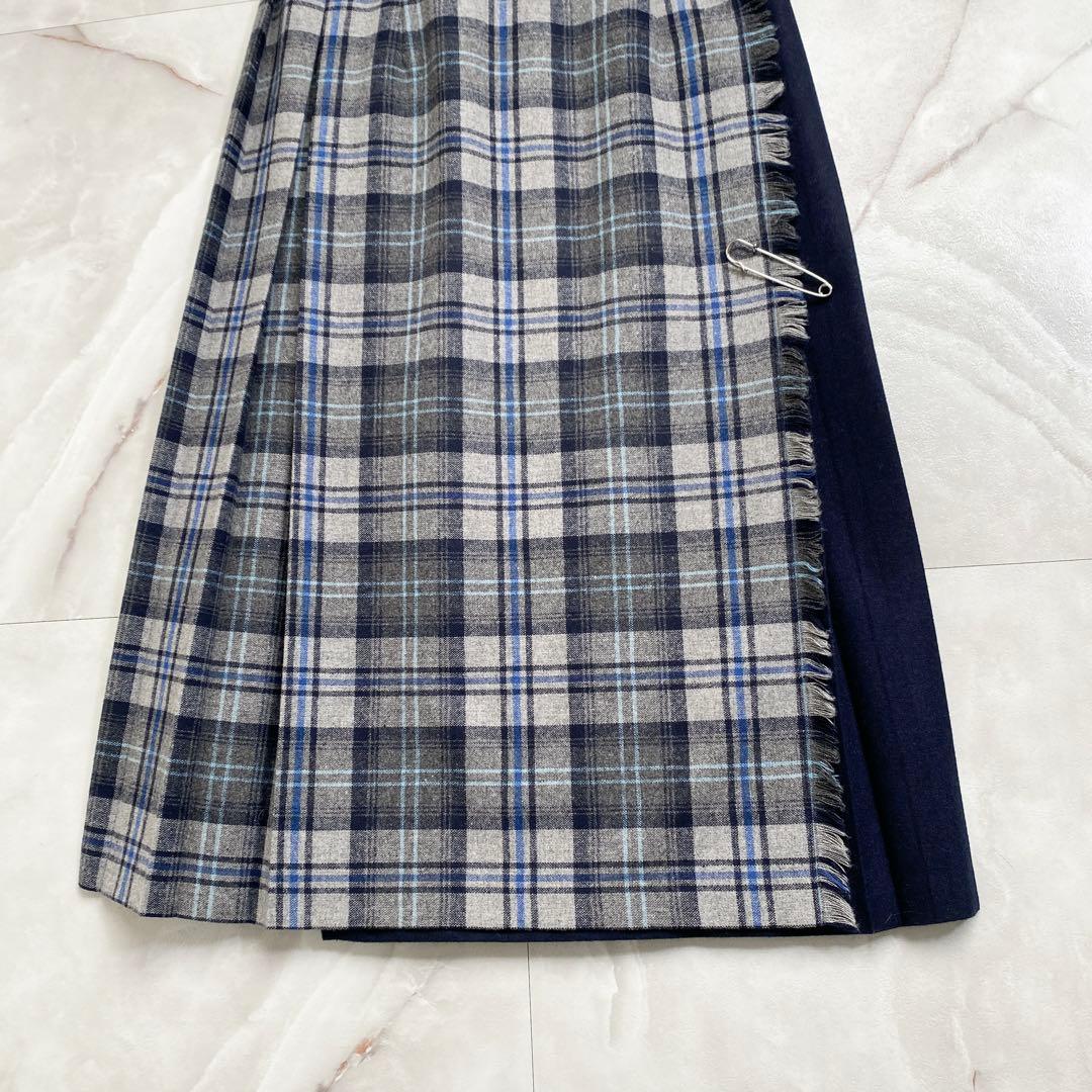 T18364 美品 オニールオブダブリン Dessin ラップスカート 2