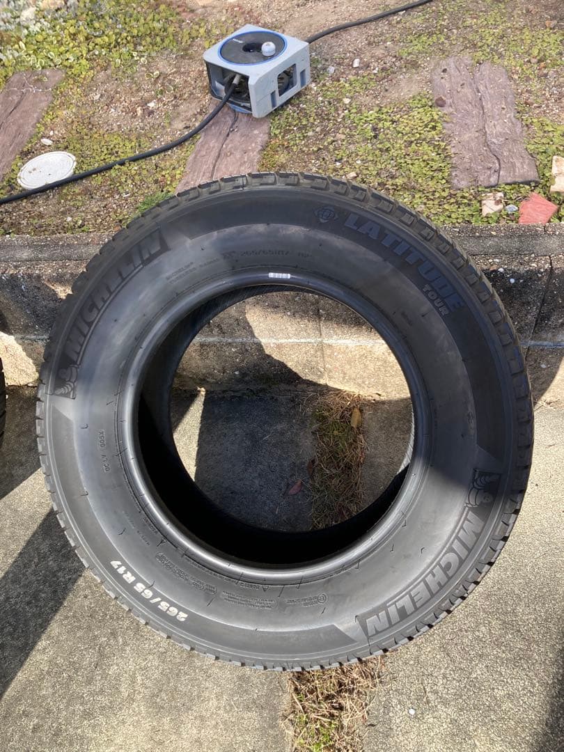 2022年製 265/65R17 MICHELIN LATITUDE 4本